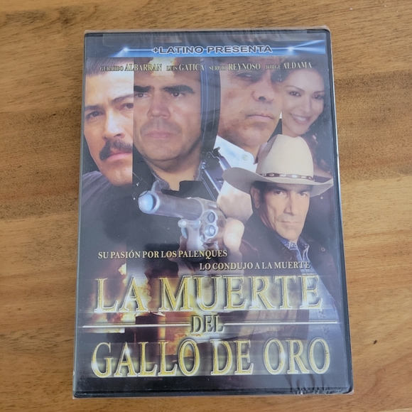 La Muerte Del Gallo De Oro Gerardo Albarran Luis Gatica Sergio Reynoso DVD NUEVO - Picture 1 of 2